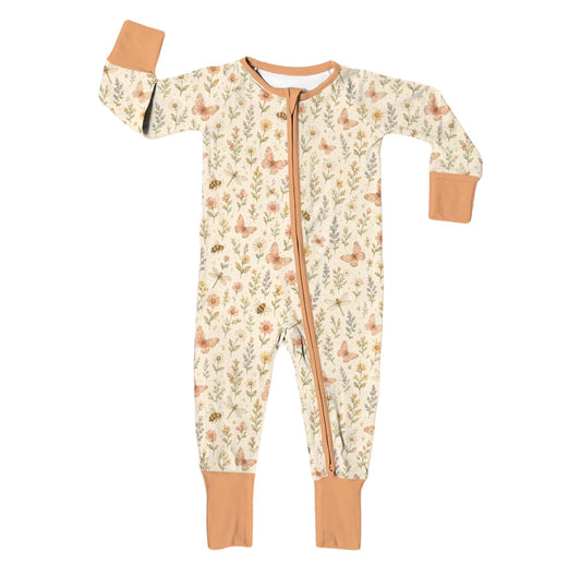 🌼 Wildflower Morning Bamboo Zippy Sleeper