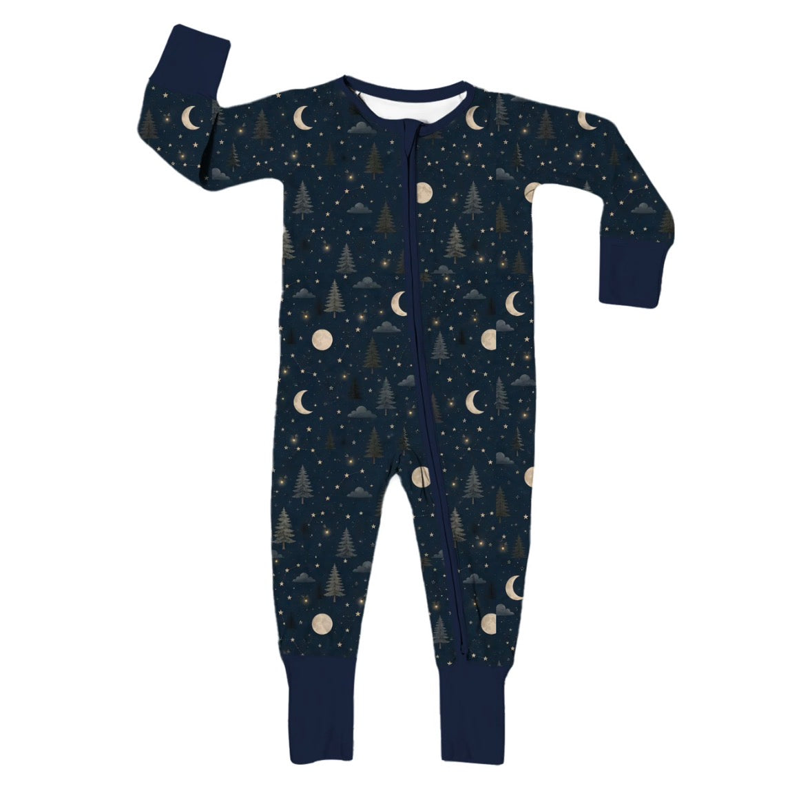 🌜Moonlit Meadow Bamboo Zippy Sleeper